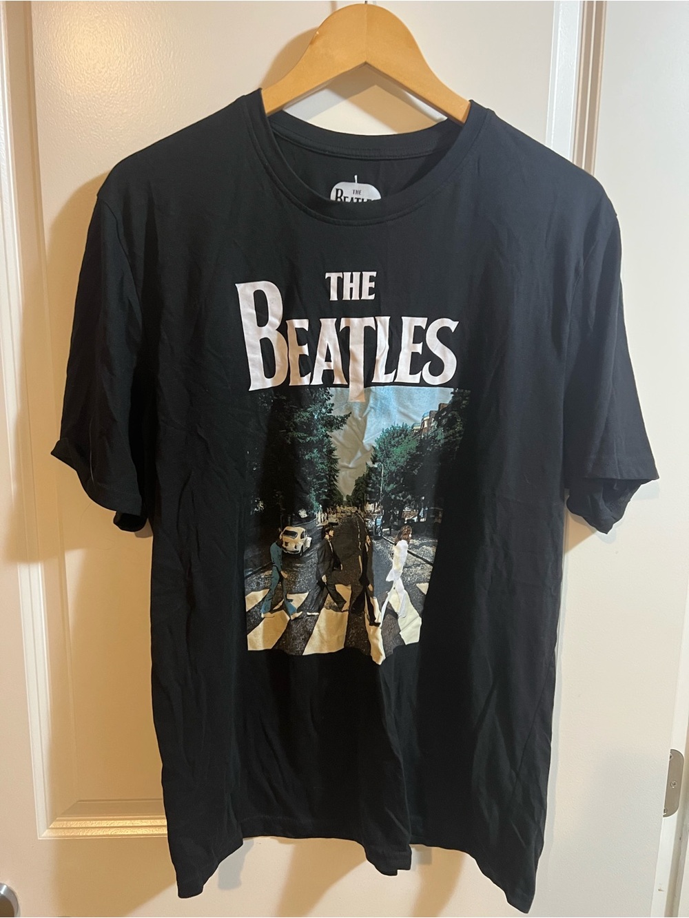 The Beatles Black Abbey Road Graphic Tee